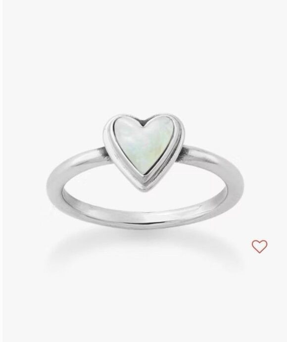 James Avery Jewelry - NWT James Avery Mother Of Pearl Sweetheart Gemstone Ring Size 9